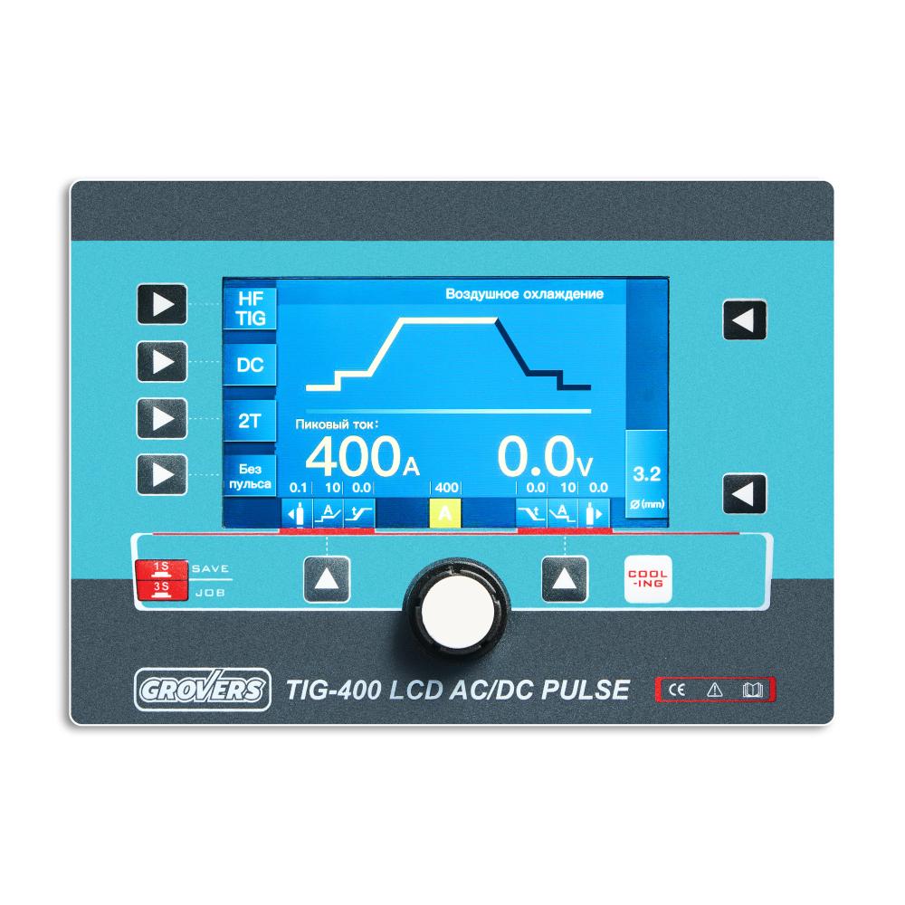 Grovers TIG-400 LCD AC/DC PULSE